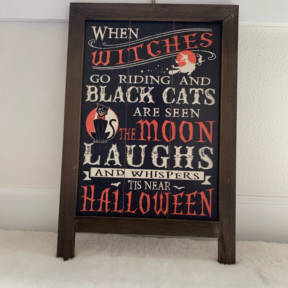 Halloween Chalkboard Picture